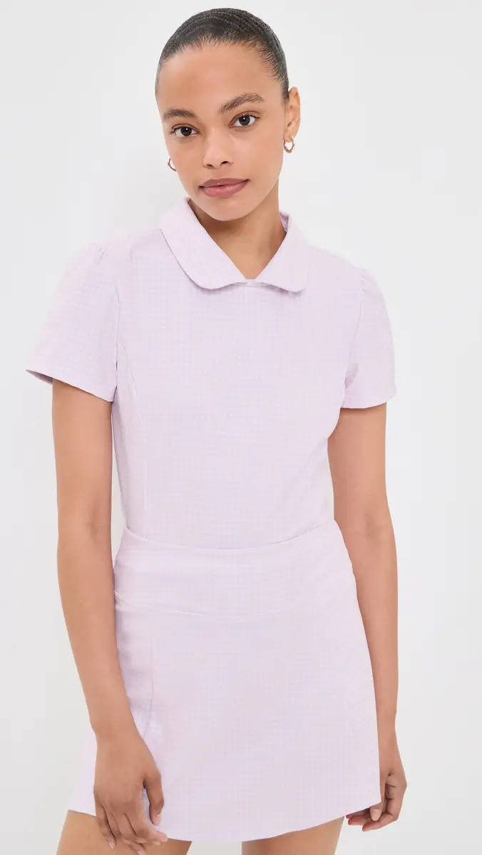 Addison Bay Mayfair Short Sleeve Gingham Top | Thumbnail 2 Addison Bay Mayfair Short Sleeve Gingham Top | Thumbnail 2
