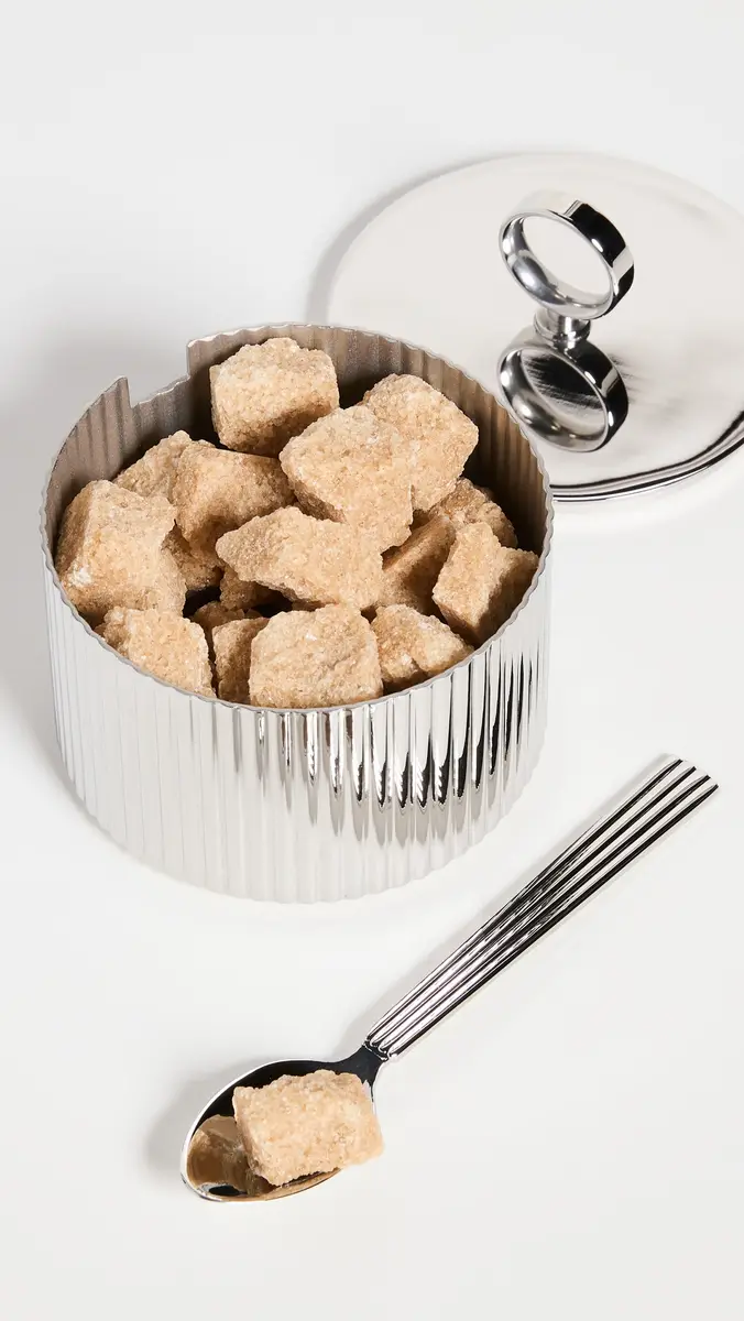 Georg Jensen Bernadotte Sugar Bowl & Spoon Silver | Thumbnail 4