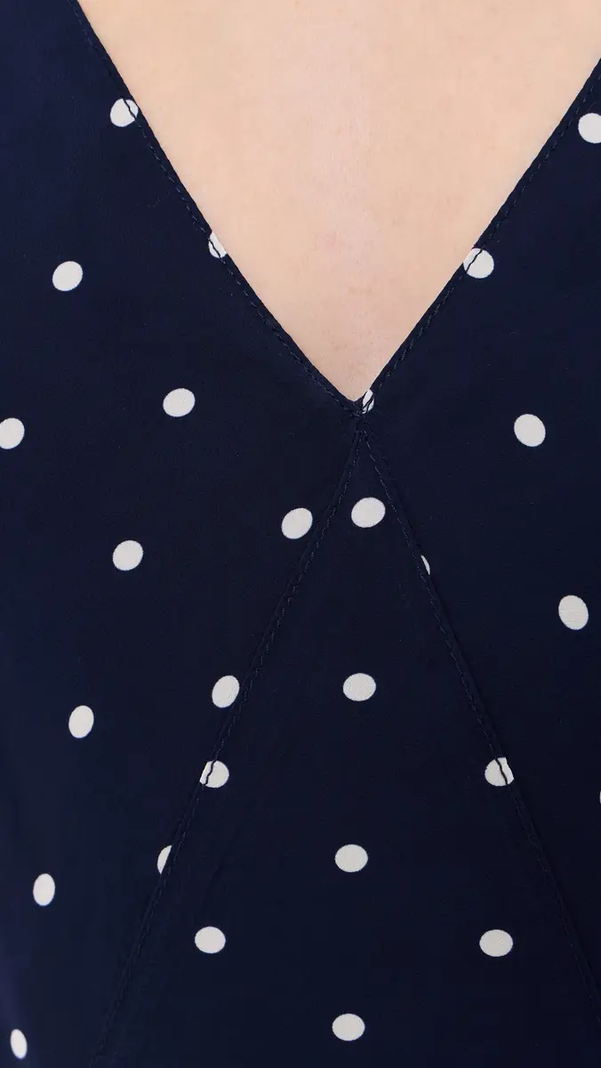 Alex Mill Flora Dress In Dot Navy/White | Thumbnail 6 Alex Mill Flora Dress In Dot Navy/White | Thumbnail 6