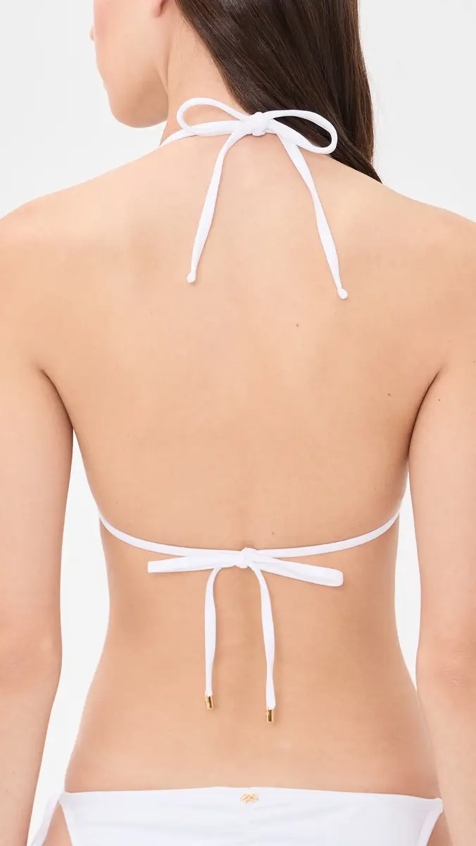 PQ Swim White Lace Triangle Bikini Top | Thumbnail 3 PQ Swim White Lace Triangle Bikini Top | Thumbnail 3