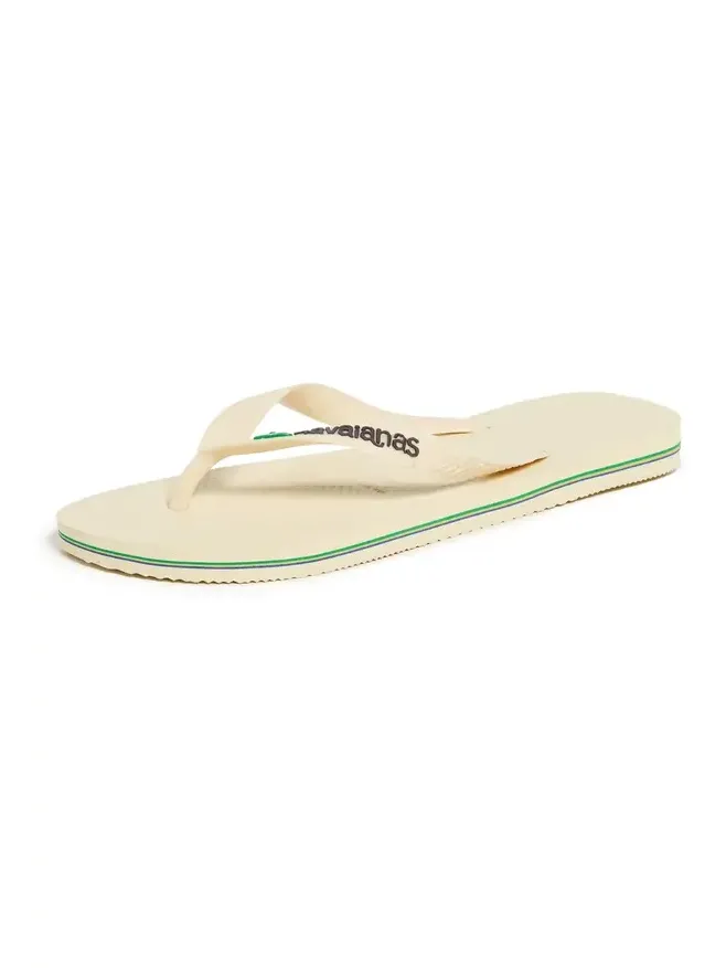 Havaianas Brazil Logo Flip Flops