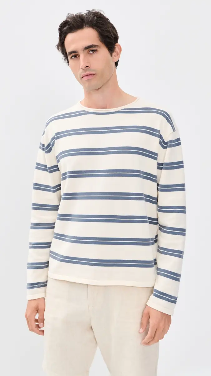 NN07 Sailor Striped Cotton Sweater | Thumbnail 2 NN07 Sailor Striped Cotton Sweater | Thumbnail 2