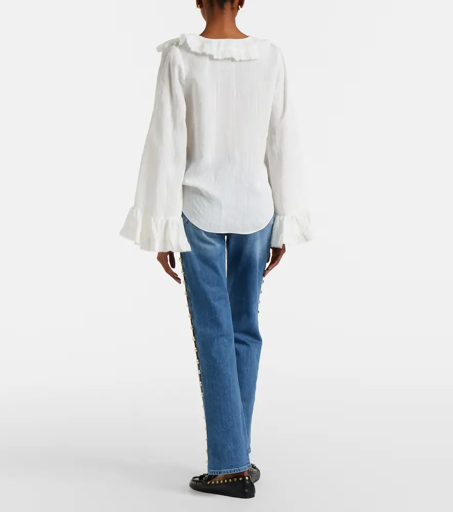 Simkhai Amelia studded straight jeans | Thumbnail 3 Simkhai Amelia studded straight jeans | Thumbnail 3