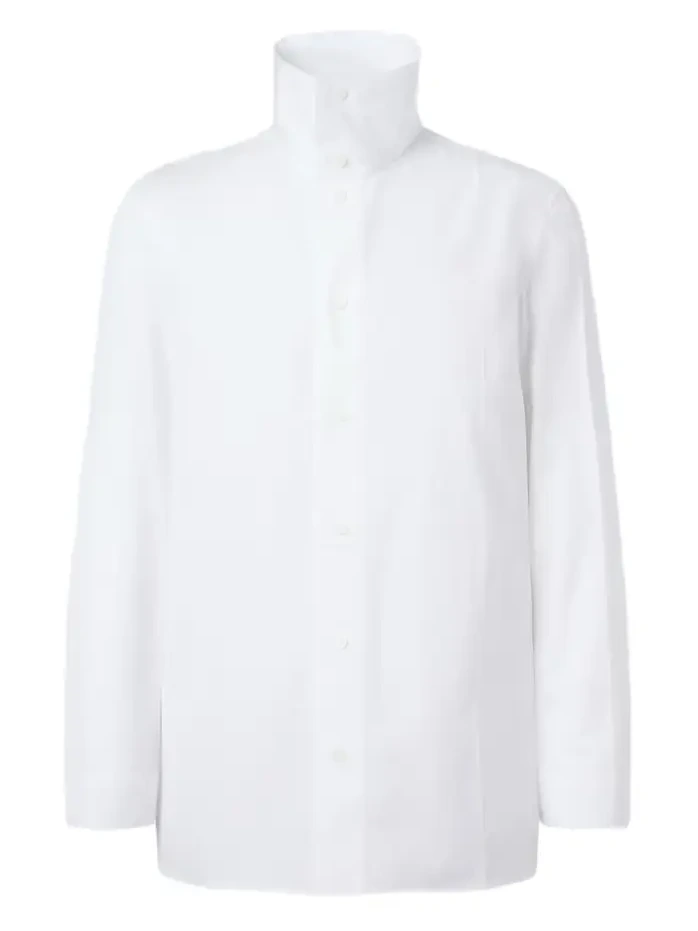 Cotton poplin shirt