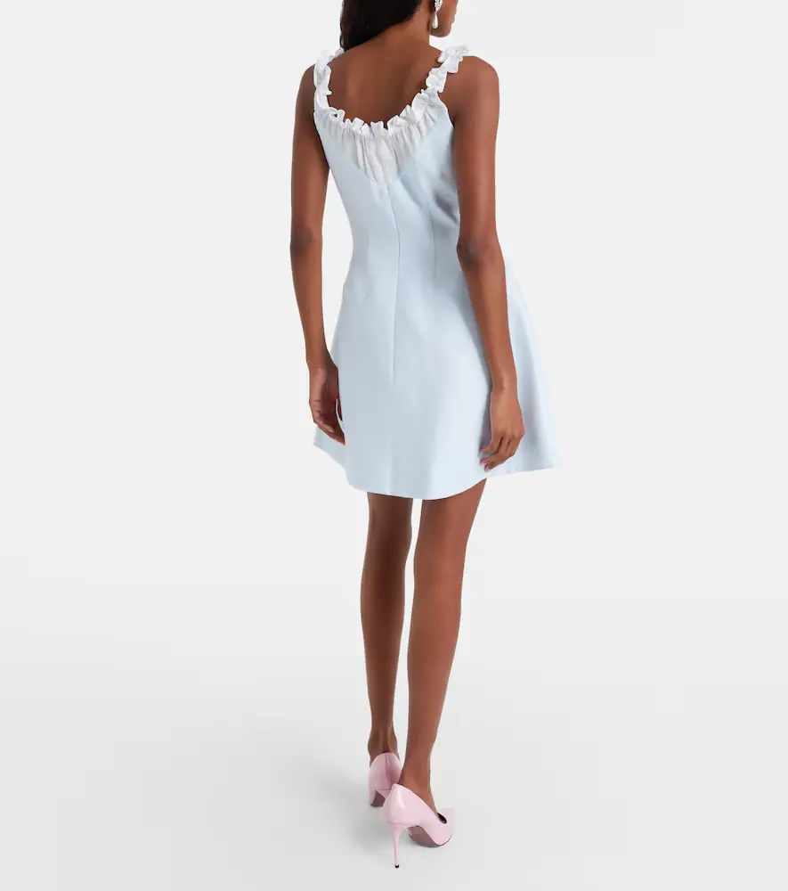 SHUSHU/TONG Ruffled linen minidress | Thumbnail 5 SHUSHU/TONG Ruffled linen minidress | Thumbnail 5
