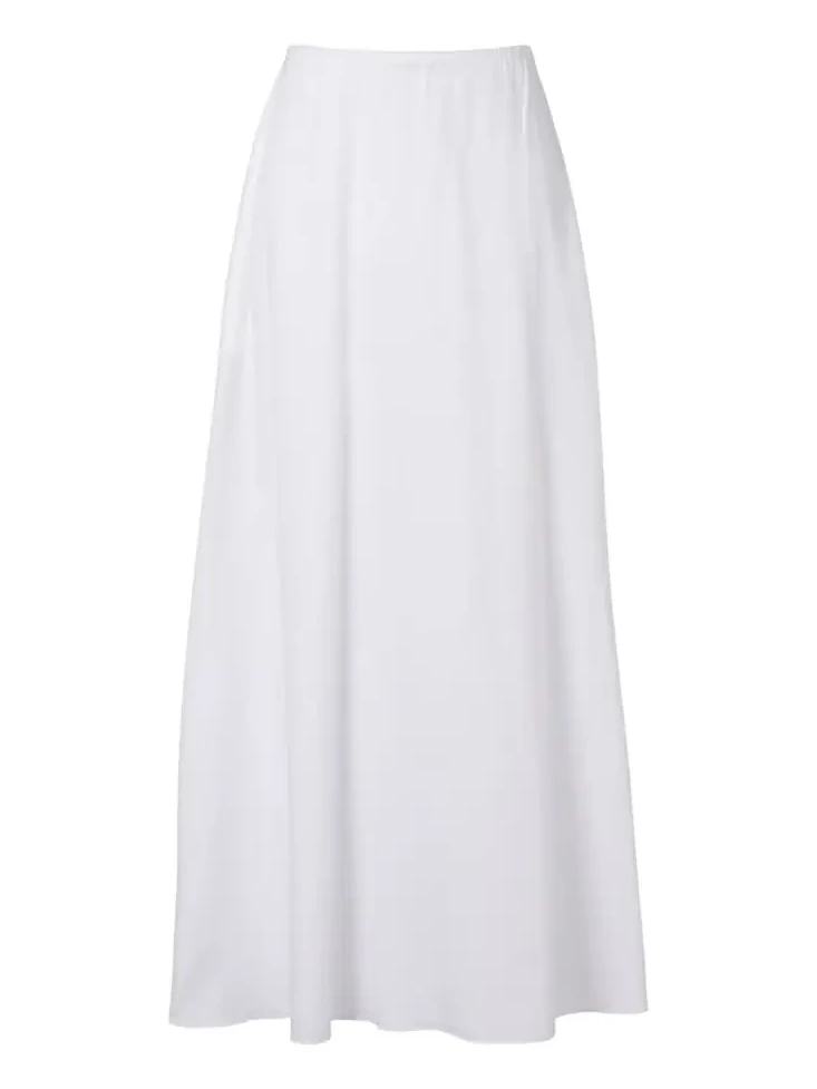 Yoko cotton maxi skirt