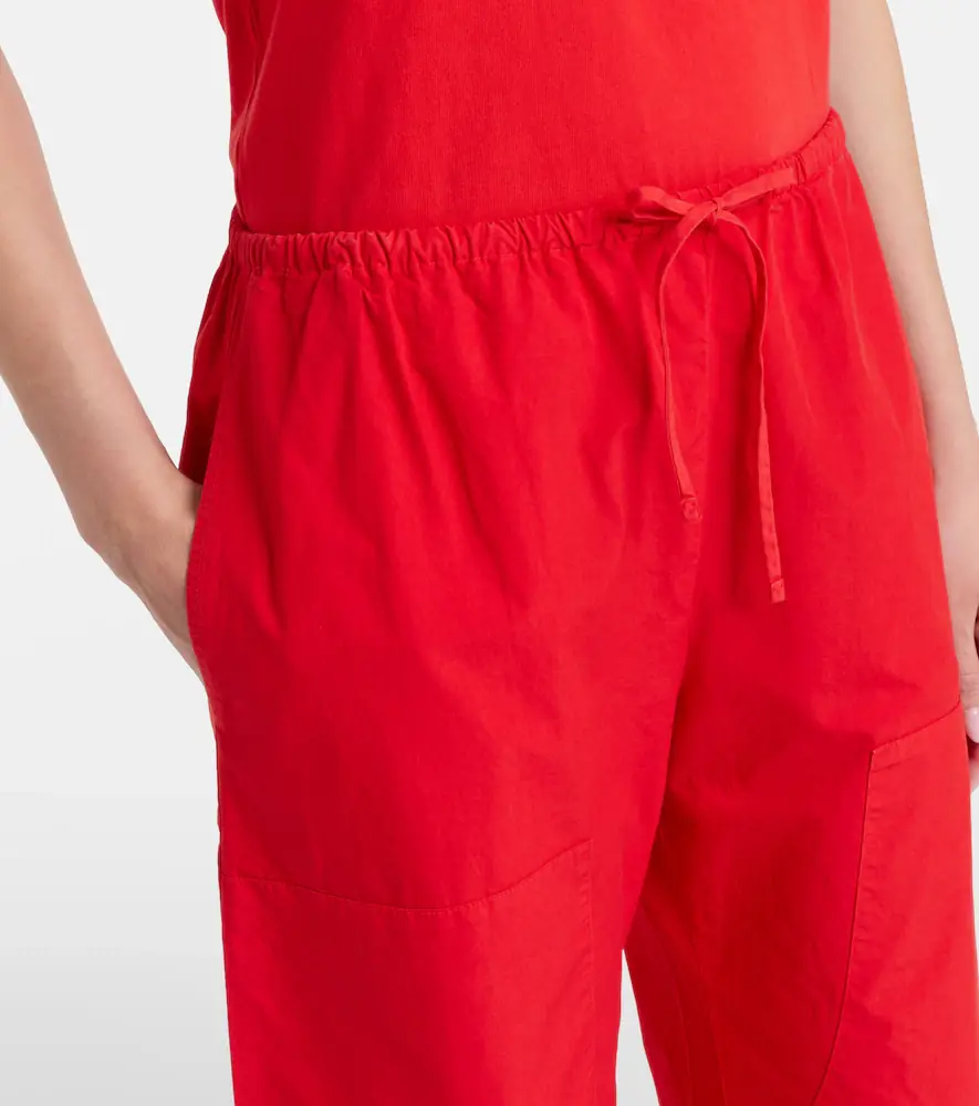 LESET Kyoto cropped cotton wide-leg pants | Thumbnail 3