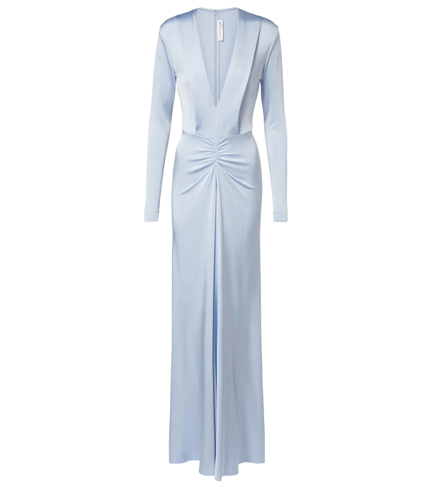 Gathered jersey gown Gathered jersey gown