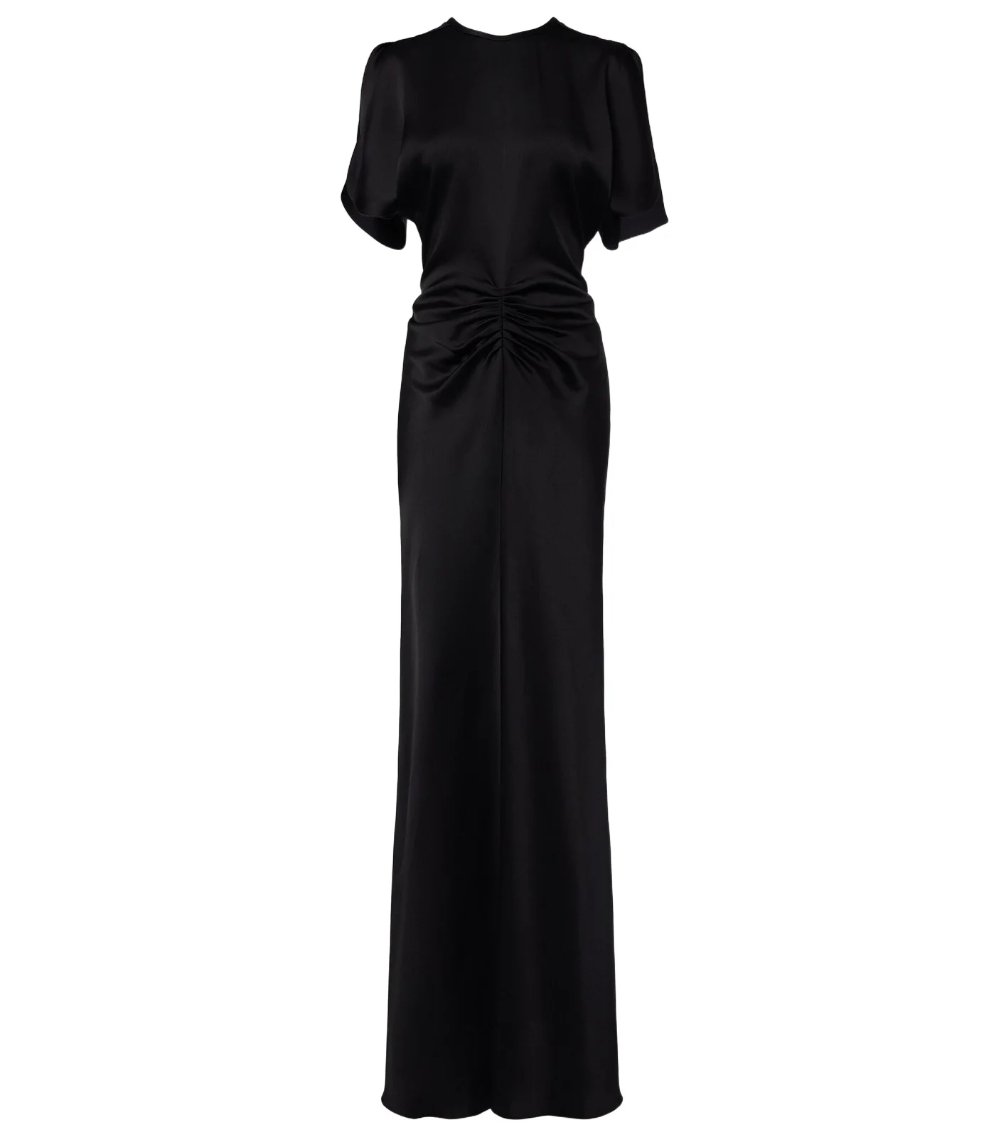 Isabella gathered satin gown Isabella gathered satin gown