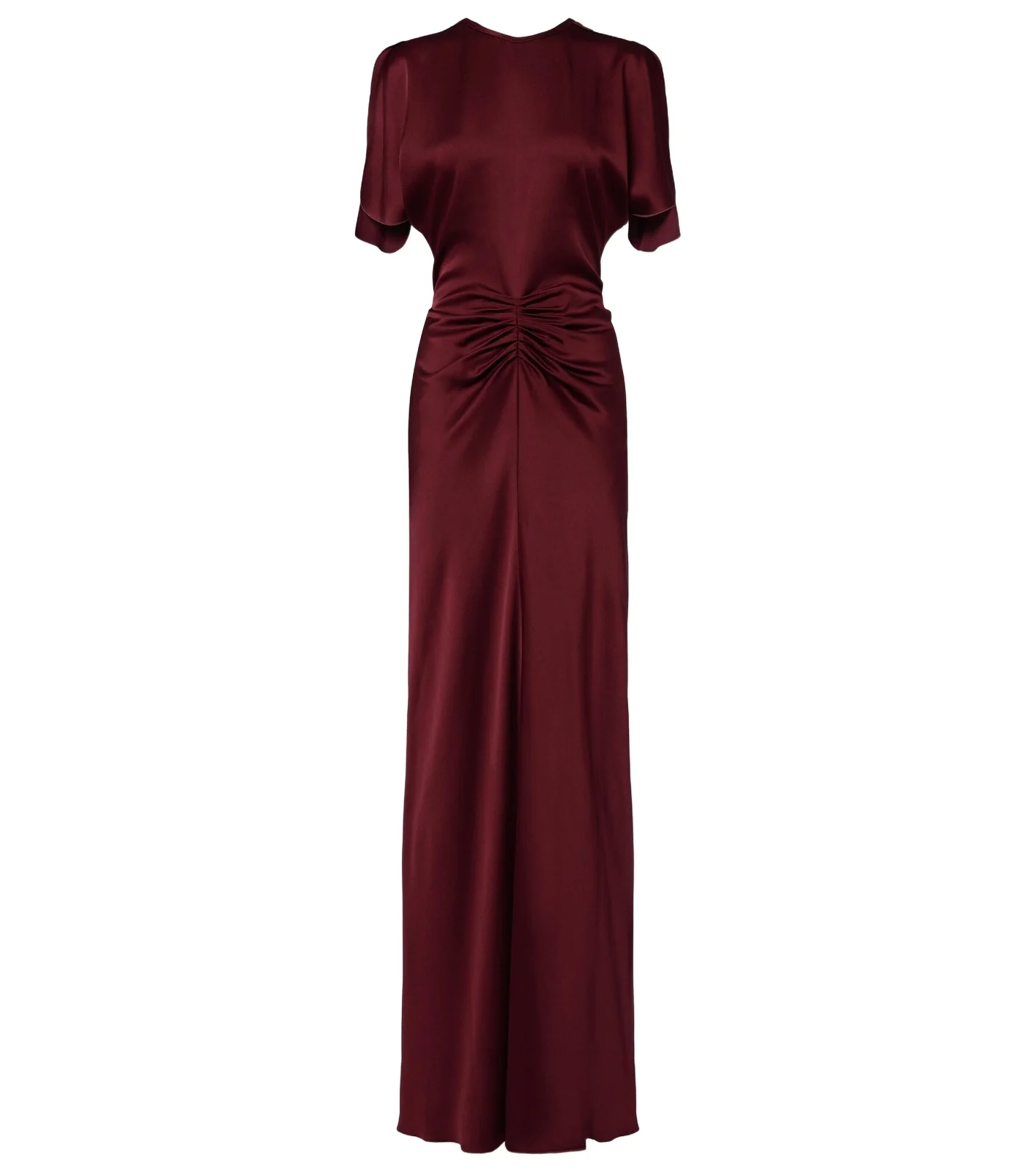 Isabella gathered satin gown Isabella gathered satin gown