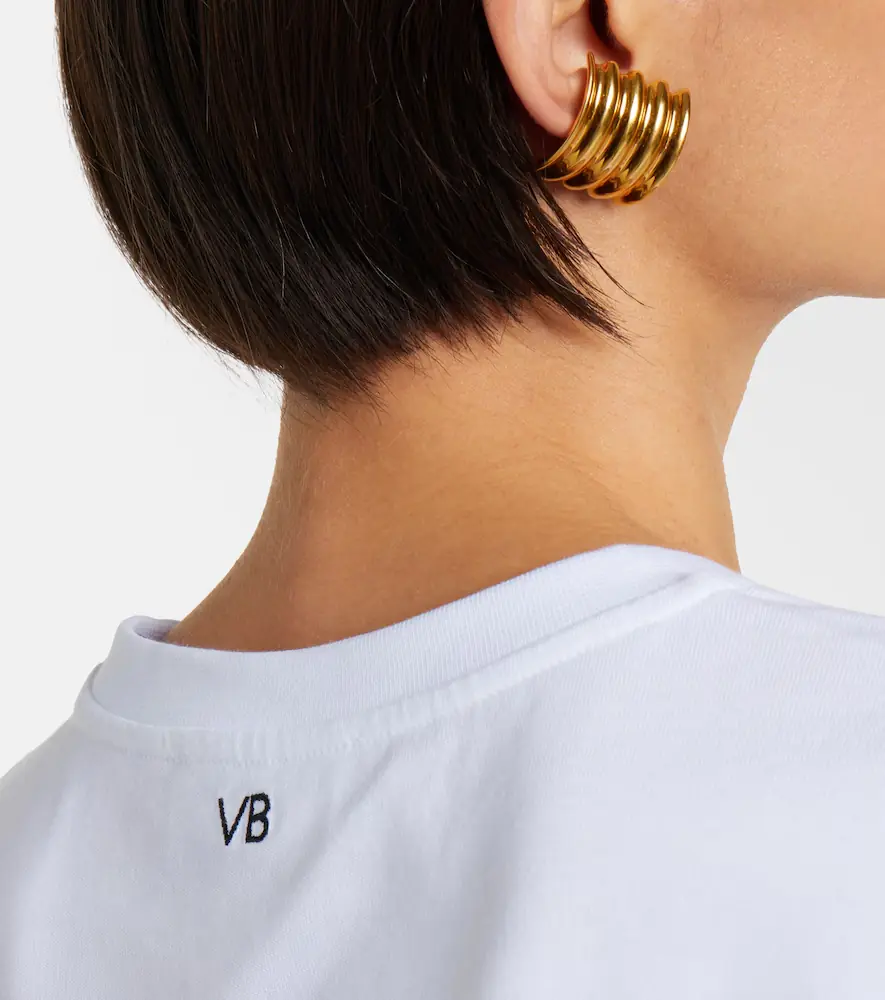 Victoria Beckham Tilly cotton jersey T-shirt | Thumbnail 3