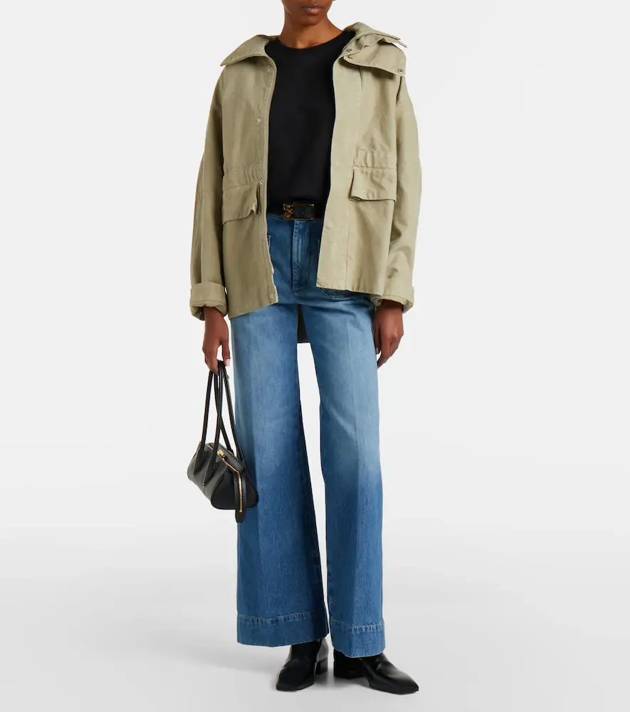 Victoria Beckham Alina faded wide-leg jeans | Thumbnail 3 Victoria Beckham Alina faded wide-leg jeans | Thumbnail 3