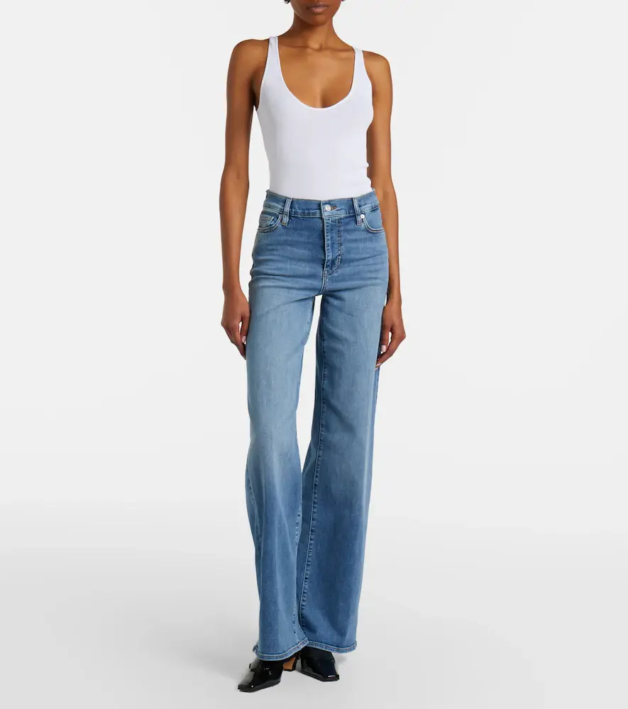 Frame Le Slim Palazzo Long wide-leg jeans | Thumbnail 2 Frame Le Slim Palazzo Long wide-leg jeans | Thumbnail 2