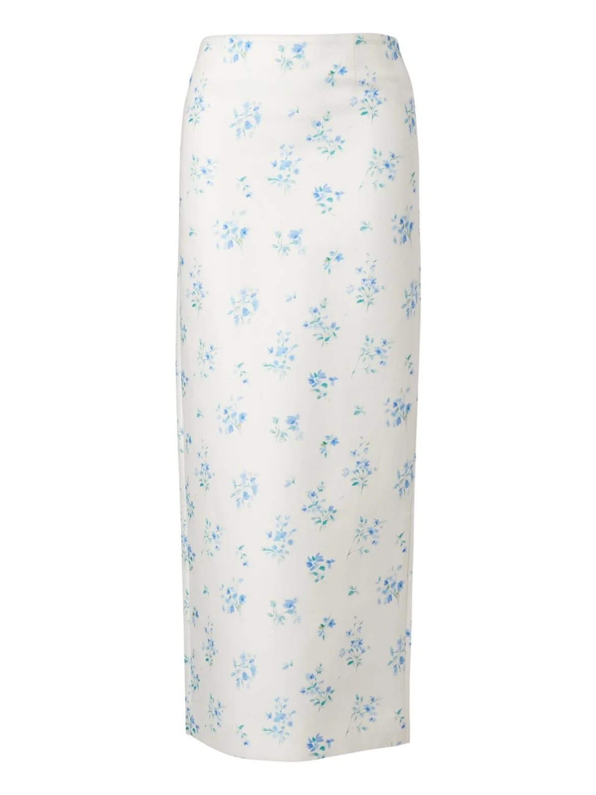 Floral cotton and silk slip skirt Floral cotton and silk slip skirt