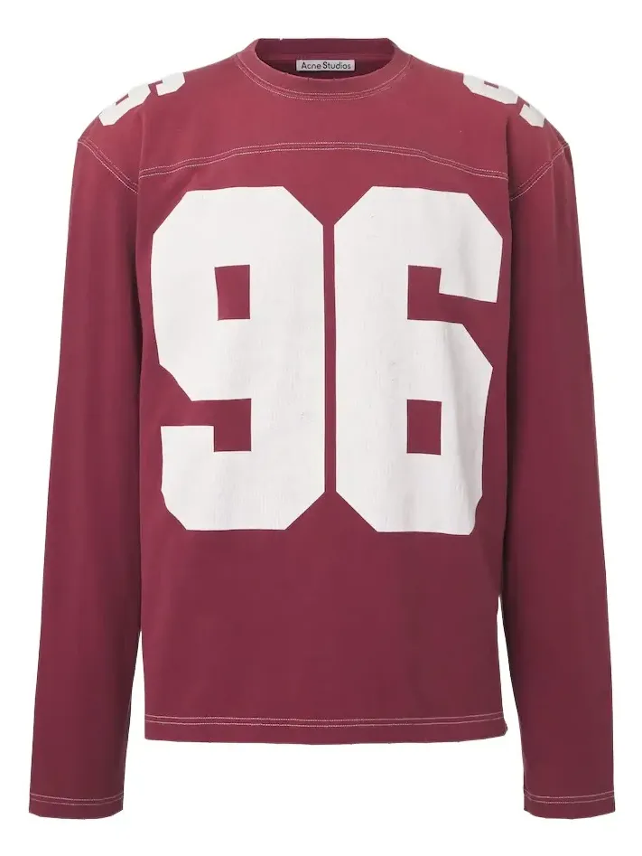 Acne Studios Printed cotton jersey T-shirt