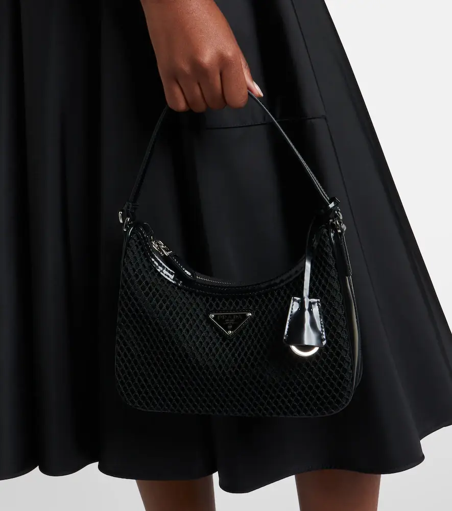 Prada Re-Edition 2005 Mini mesh shoulder bag | Thumbnail 5 Prada Re-Edition 2005 Mini mesh shoulder bag | Thumbnail 5