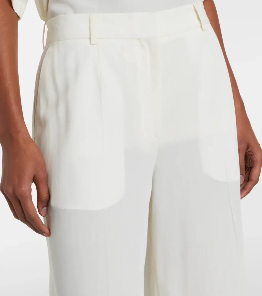 TOTEME Semi-sheer Bermuda shorts | Thumbnail 3 TOTEME Semi-sheer Bermuda shorts | Thumbnail 3