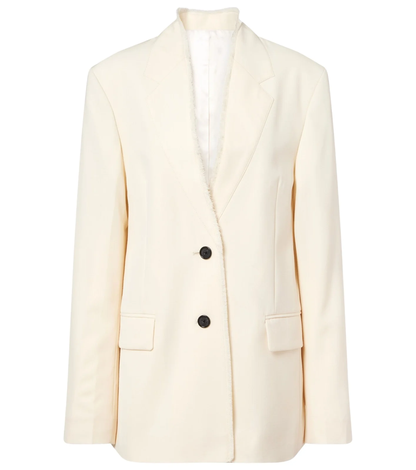Distressed wool blazer Distressed wool blazer