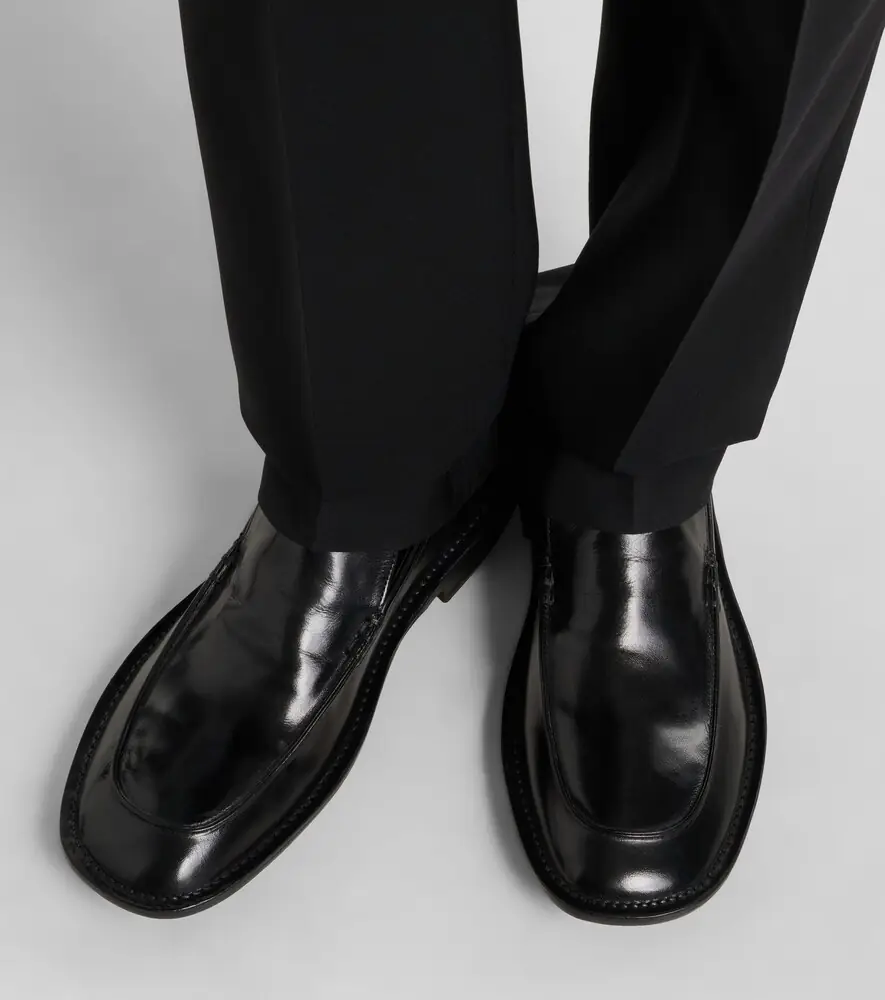 Calvin Klein Collection Vela leather loafers | Thumbnail 5
