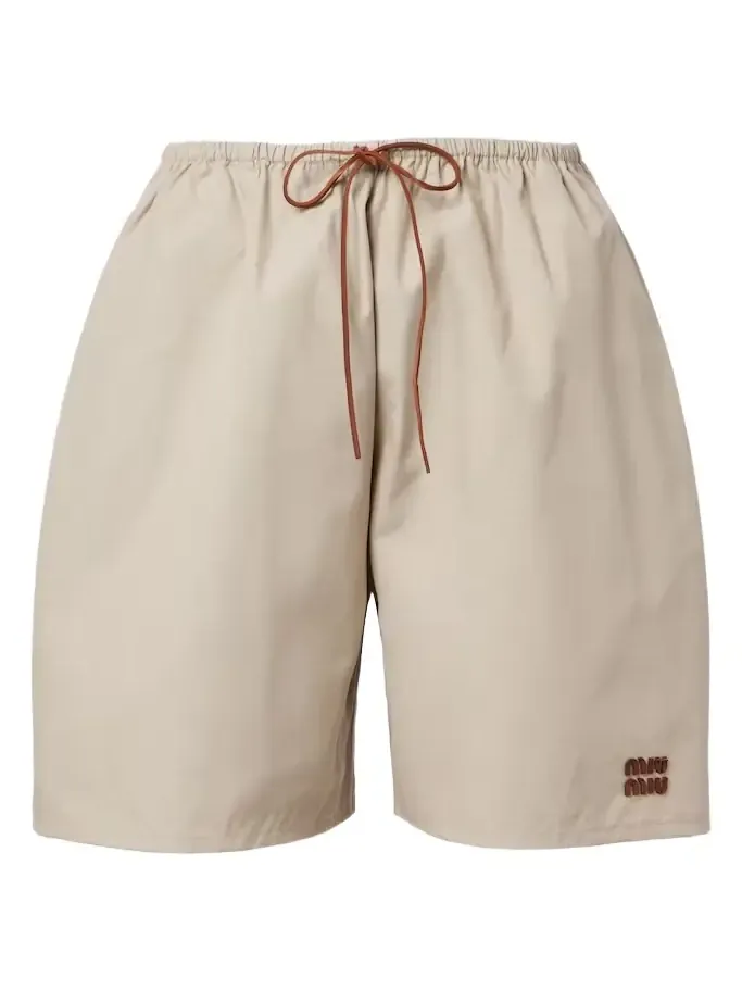 Cotton-blend Bermuda shorts Cotton-blend Bermuda shorts