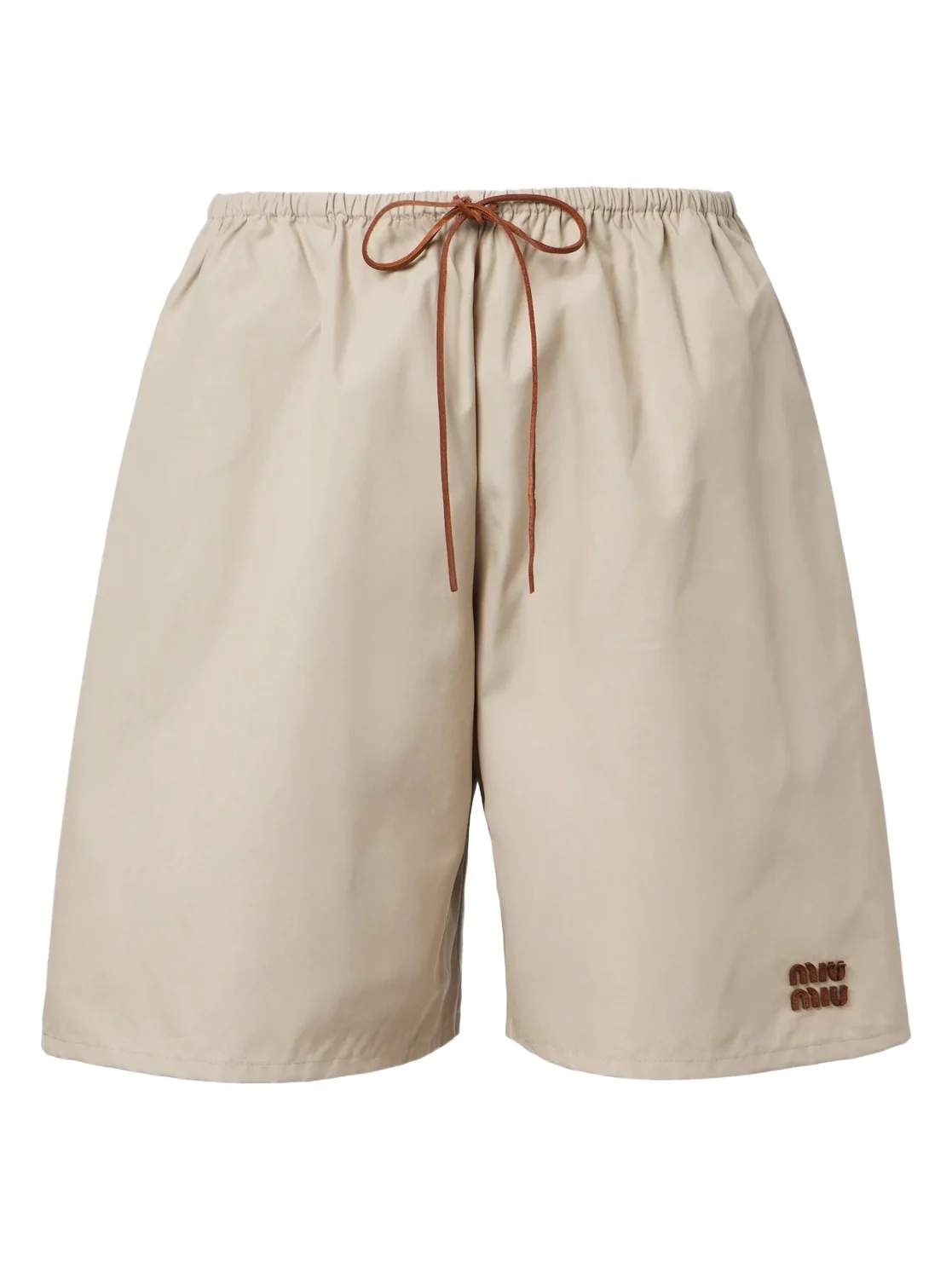 Miu Miu Cotton-blend Bermuda shorts