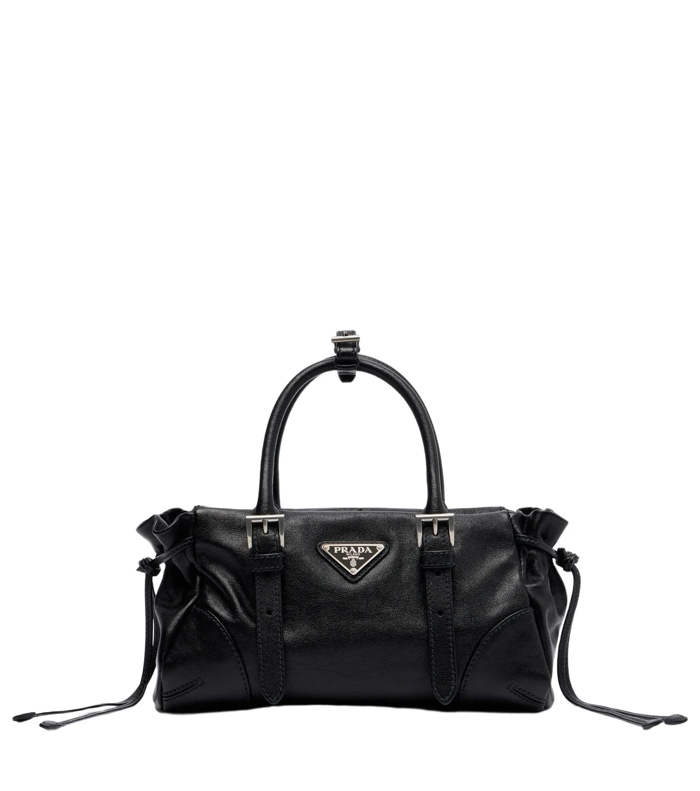 Bonnie Small leather top-handle bag