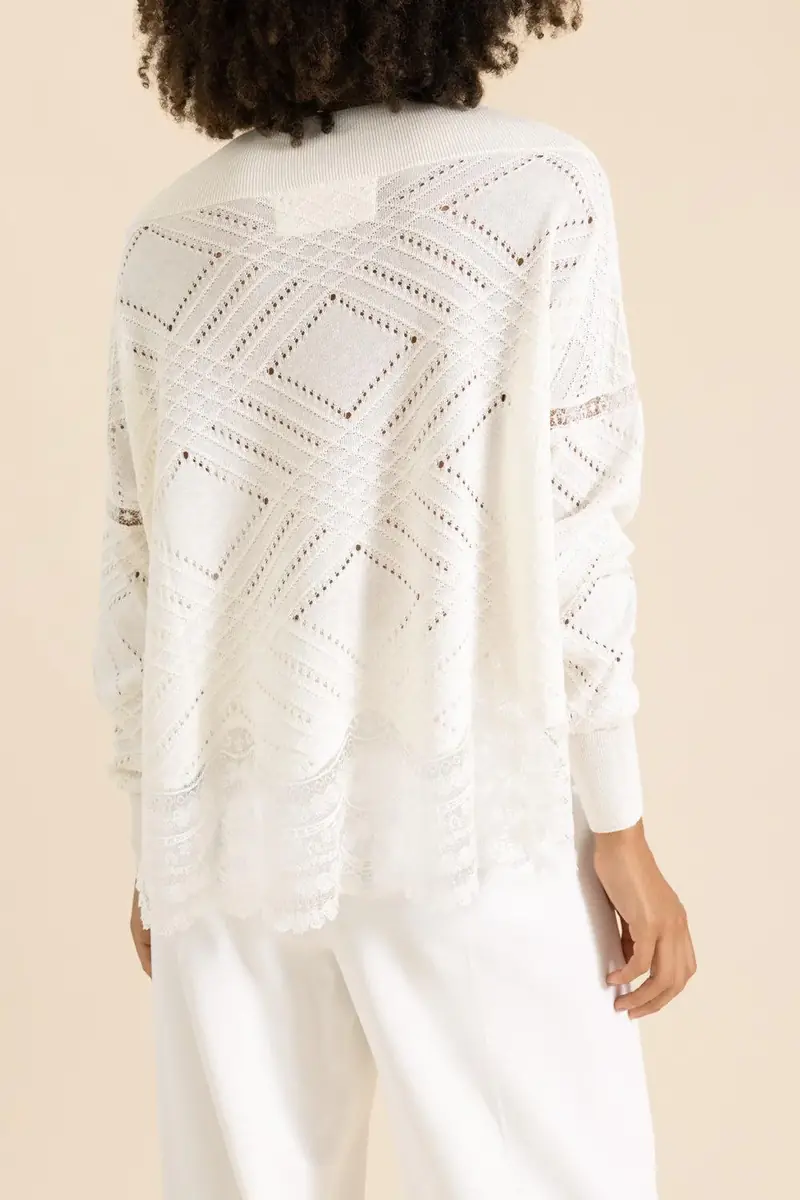 ERMANNO SCERVINO Boat Neck Sweater | Thumbnail 3