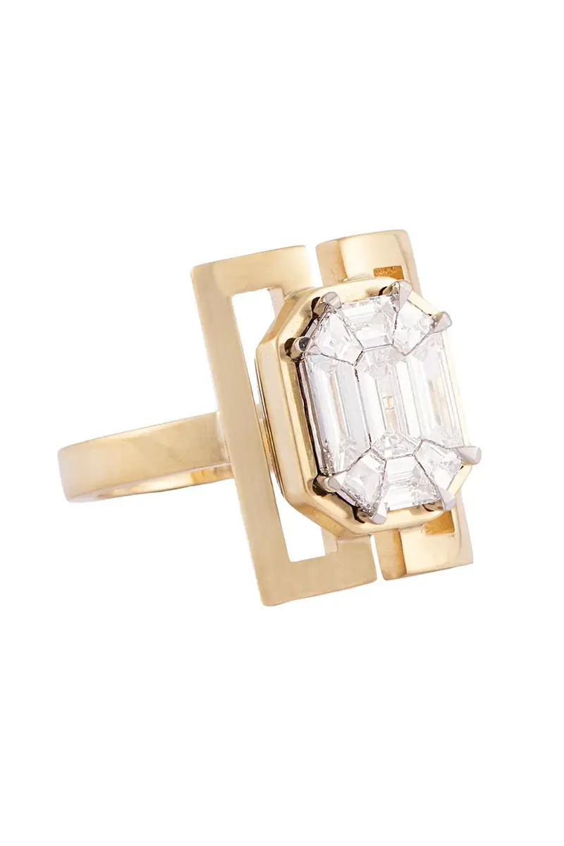 Sylva & Cie Mosaic Diamond Ring | Thumbnail 2