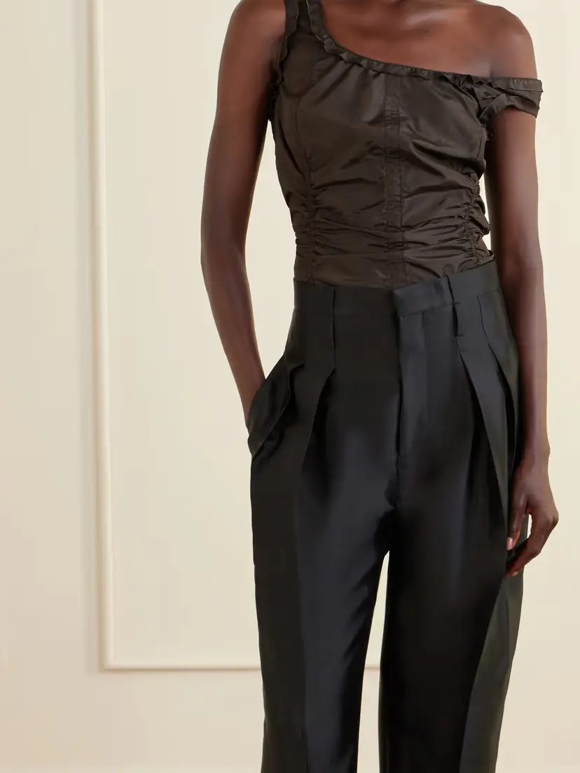 Bottega Veneta Twill Straight-leg Pants | Thumbnail 4 Bottega Veneta Twill Straight-leg Pants | Thumbnail 4