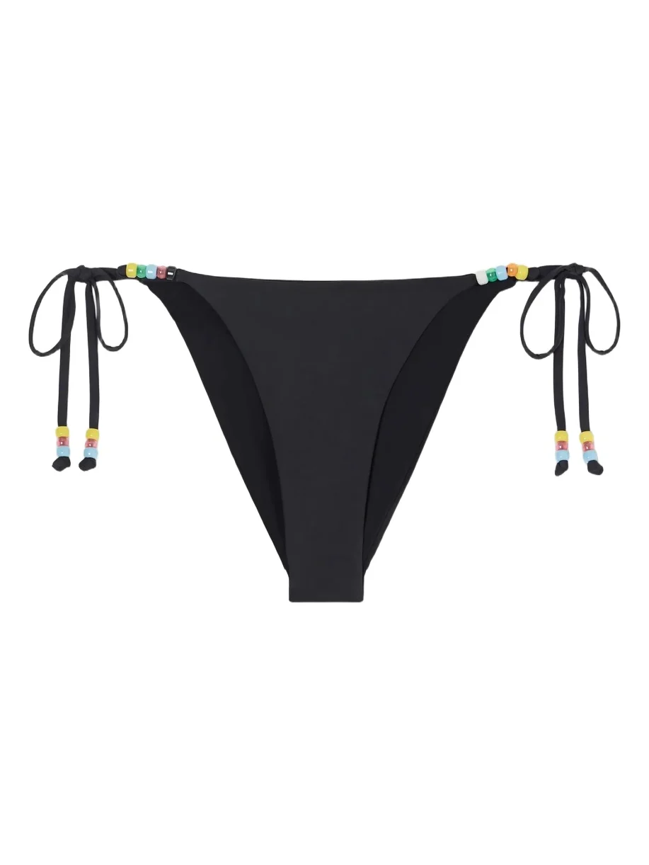 Staud Sisley Bead-embellished Bikini Briefs