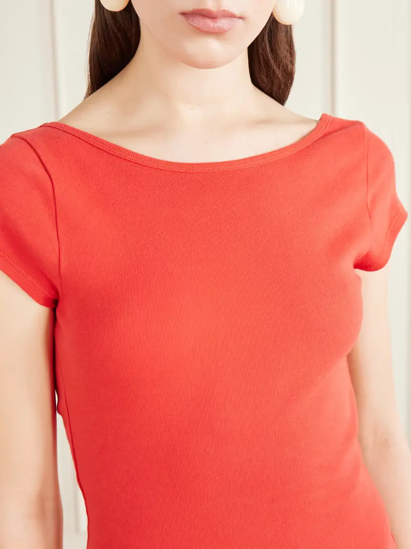 Matteau Open-back Cotton-jersey Mini Dress | Thumbnail 4 Matteau Open-back Cotton-jersey Mini Dress | Thumbnail 4