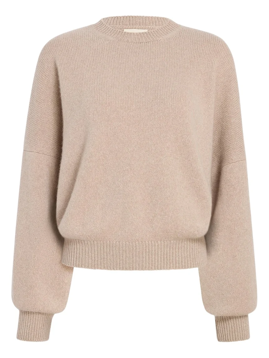 Khaite Margaux Sweater In Putty