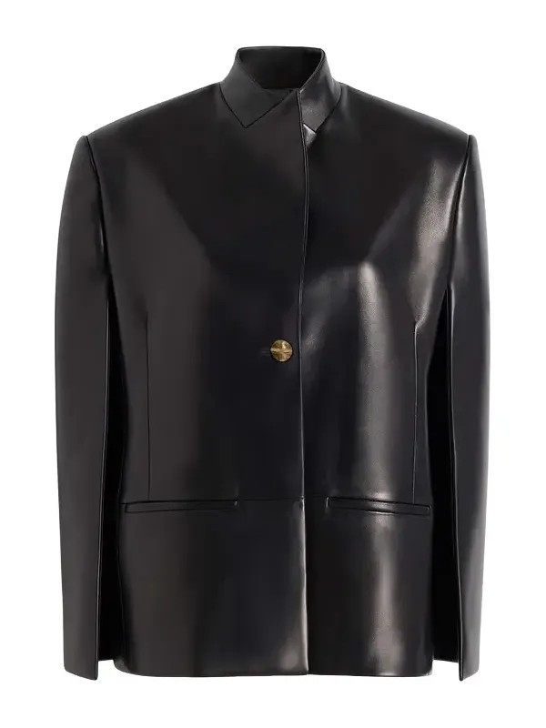 Dolso Jacket In Black Leather Dolso Jacket In Black Leather