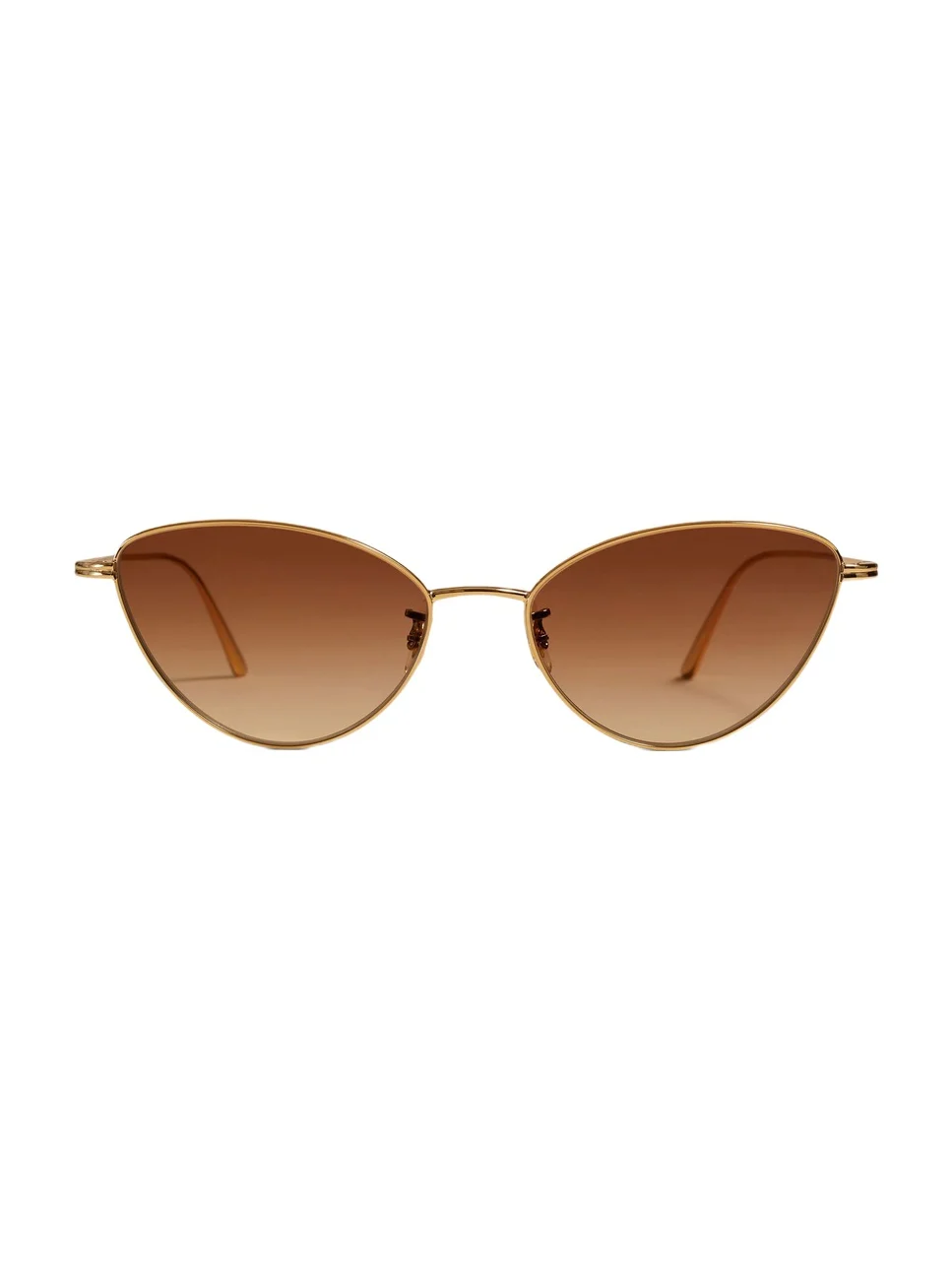 Khaite Khaite X Oliver Peoples 1998C In Gold And Dark Brown