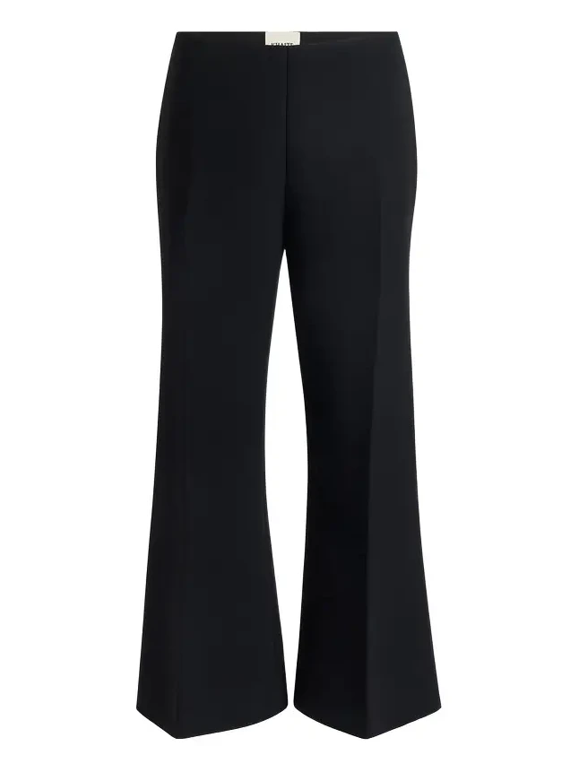 Walter Pant In Black Crepe