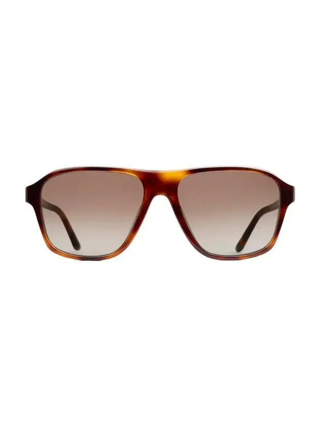 Khaite X Oliver Peoples 1978Rx In Dark Mahogany And Soft Tan Gradient Khaite X Oliver Peoples 1978Rx In Dark Mahogany And Soft Tan Gradient