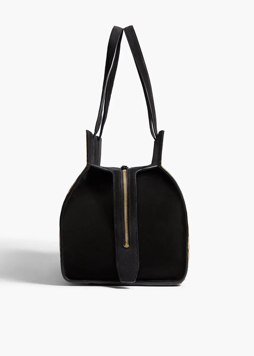 Khaite Crosby Bag In Hyena Print Haircalf | Thumbnail 3 Khaite Crosby Bag In Hyena Print Haircalf | Thumbnail 3