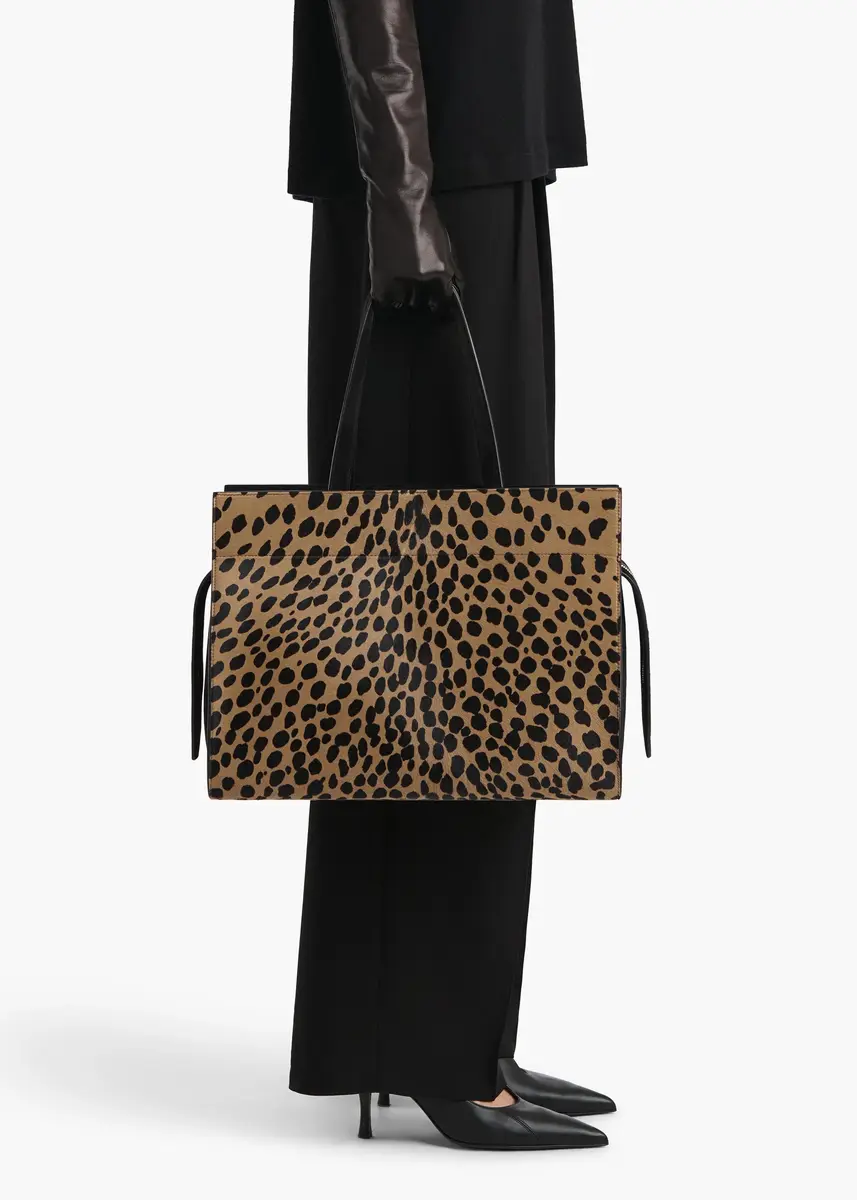 Khaite Crosby Bag In Hyena Print Haircalf | Thumbnail 5 Khaite Crosby Bag In Hyena Print Haircalf | Thumbnail 5