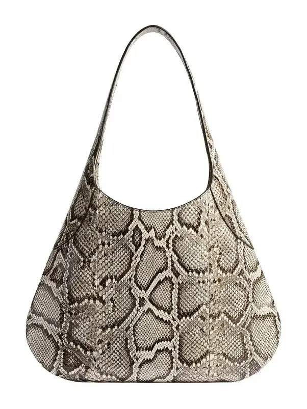 Large Joan Hobo In Natural Python Large Joan Hobo In Natural Python