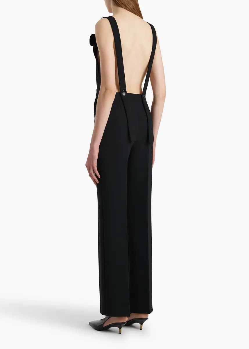 Khaite Rae Dungaree In Black | Thumbnail 3 Khaite Rae Dungaree In Black | Thumbnail 3