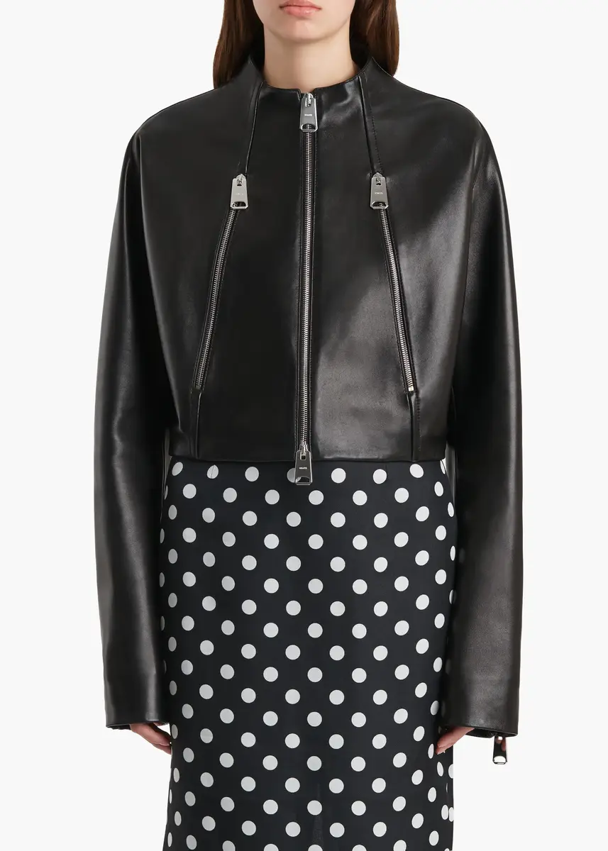 Khaite Niko Jacket In Black Leather | Thumbnail 3 Khaite Niko Jacket In Black Leather | Thumbnail 3