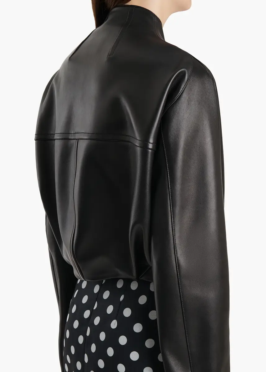 Khaite Niko Jacket In Black Leather | Thumbnail 6 Khaite Niko Jacket In Black Leather | Thumbnail 6