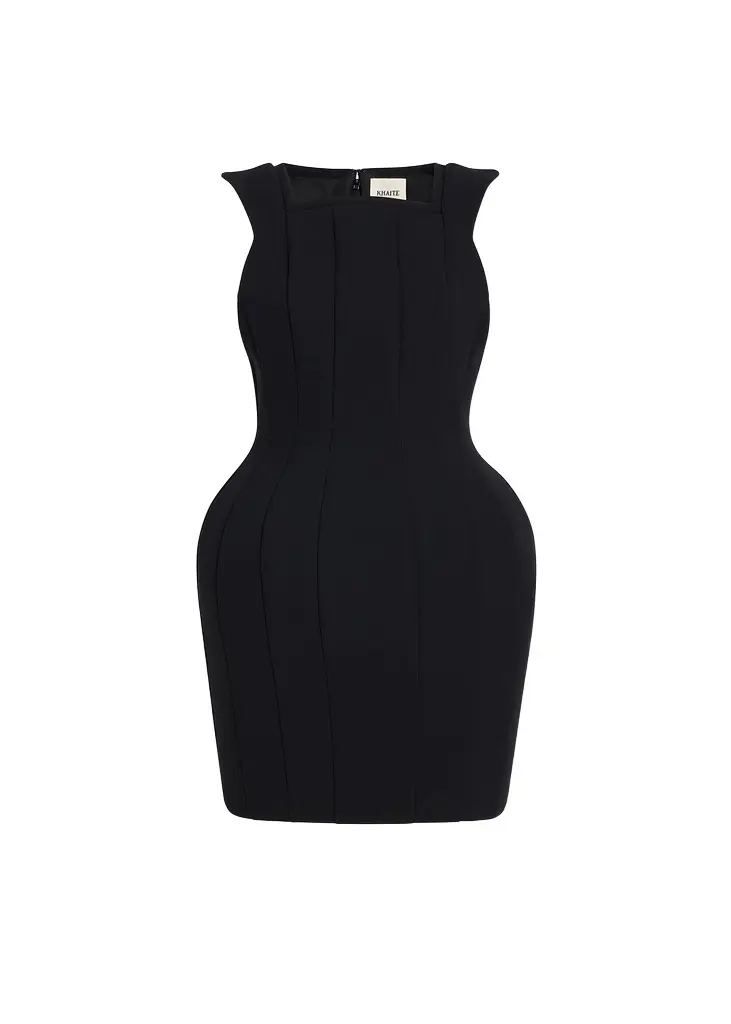 Khaite Dan Dress In Black | Image 1 Khaite Dan Dress In Black | Image 1