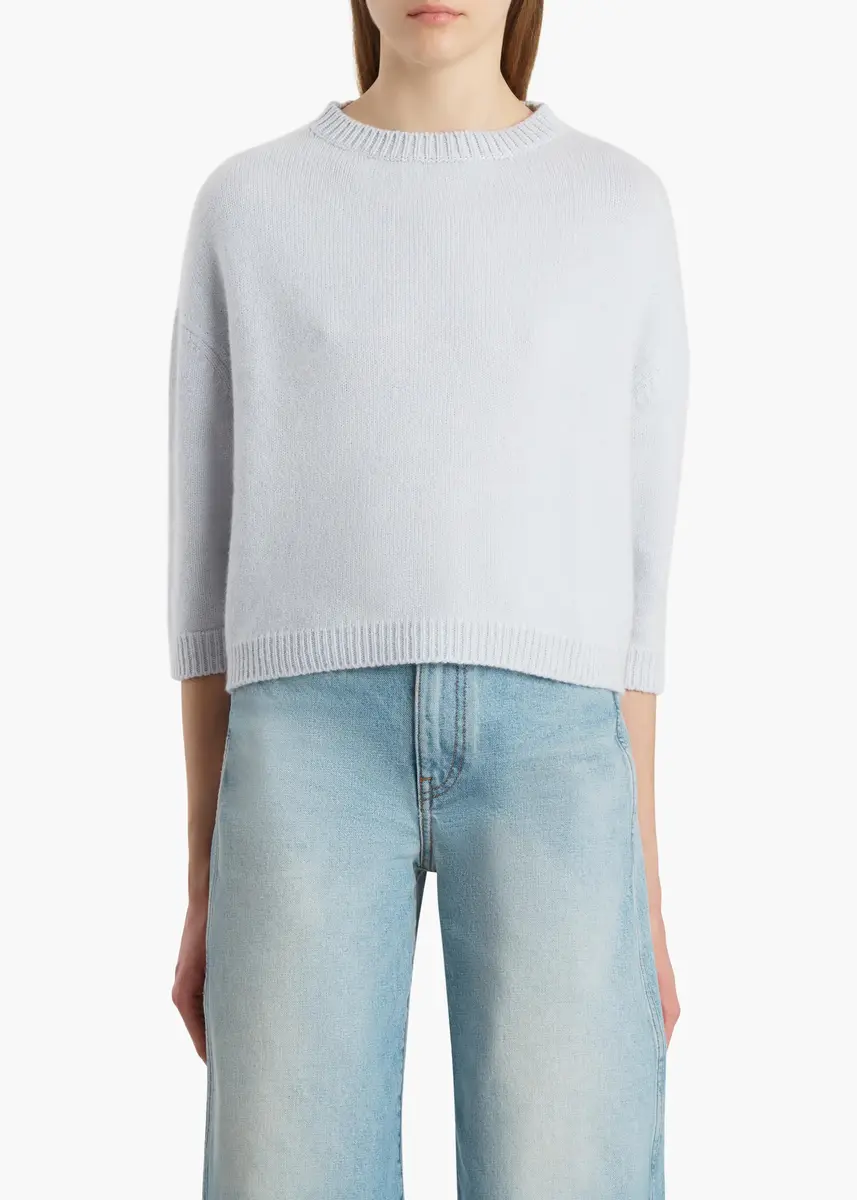 Khaite Sabina Sweater In Ice | Thumbnail 3 Khaite Sabina Sweater In Ice | Thumbnail 3