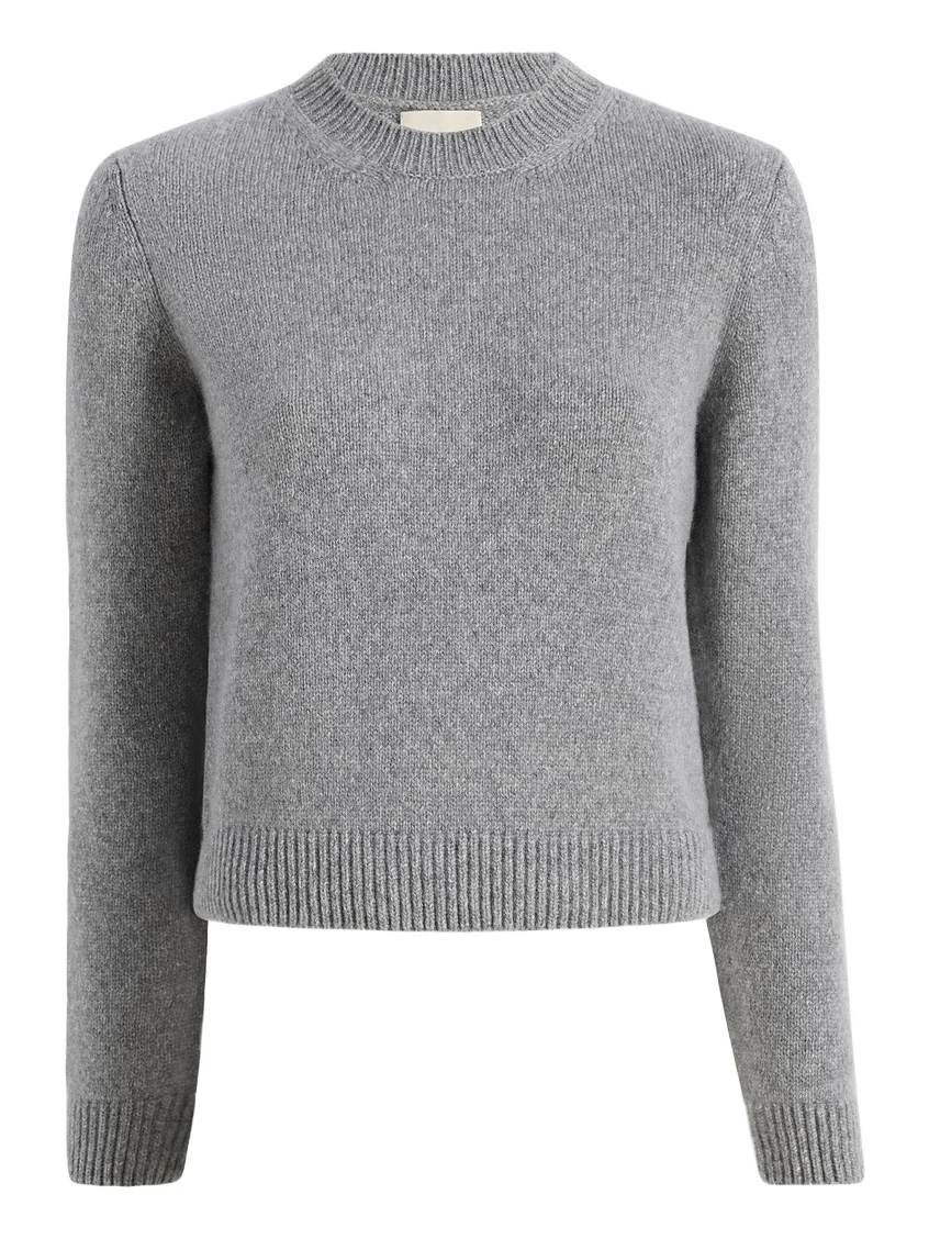 Khaite Leta Sweater In Fog