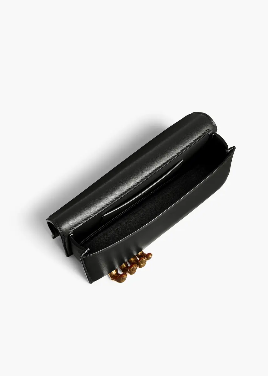 Khaite Sculpted Hand Clutch In Black Leather | Thumbnail 3 Khaite Sculpted Hand Clutch In Black Leather | Thumbnail 3