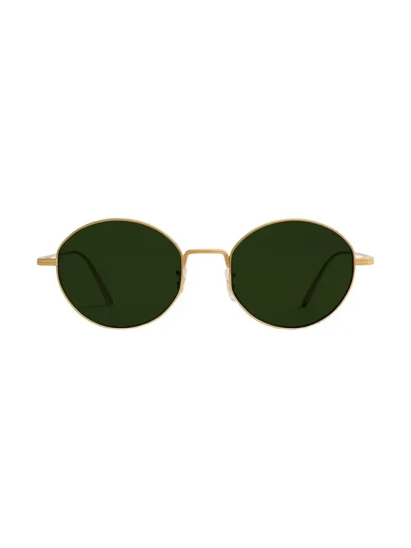 Khaite X Oliver Peoples 1994C In Gold And Green Khaite X Oliver Peoples 1994C In Gold And Green