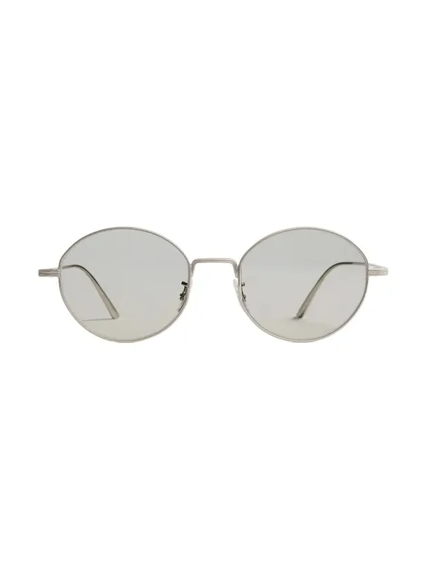 Khaite X Oliver Peoples 1994C In Silver And Blue Light Filter