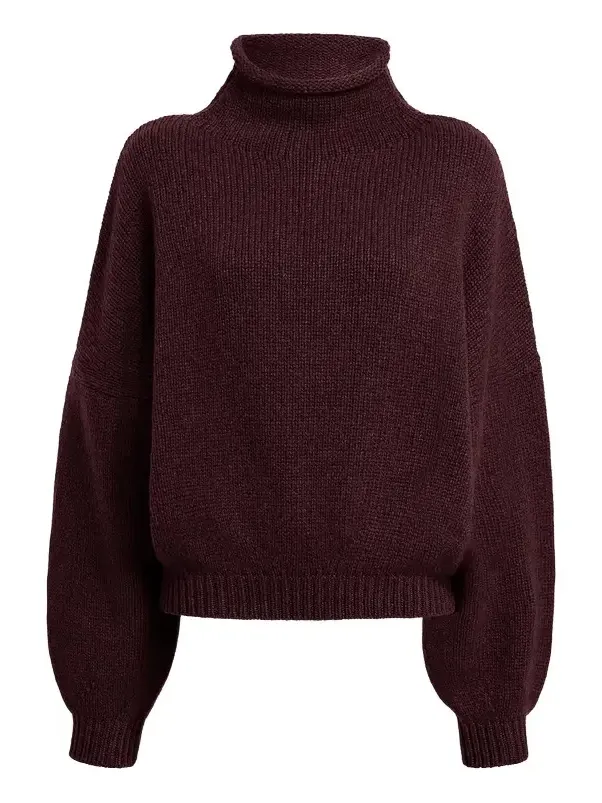 Juniper Sweater In Plum