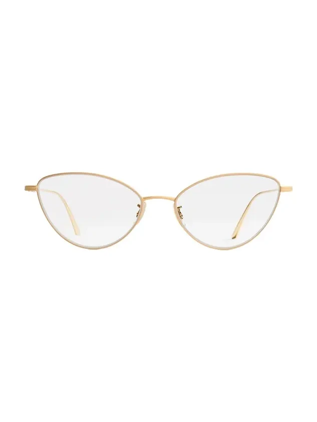 Khaite X Oliver Peoples 1998Rx In Gold Khaite X Oliver Peoples 1998Rx In Gold